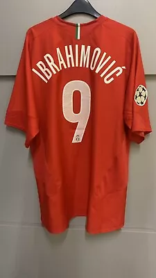 Rare Zlatan Ibrahimovic Shirt Juventus PSG Milan Sweden • £399.99