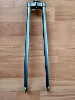 Vintage Steel 1  Threaded Steerer 27/700 Retro Road Bike Fork • £19.99