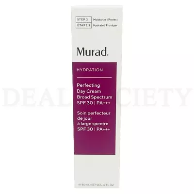 Murad Hydration Perfecting Day Cream Broad Spectrum SPF 30 1.7 Oz • $26.99