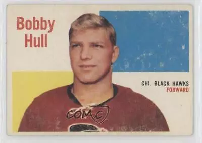 1960-61 Topps Bobby Hull #58 HOF • $202.78