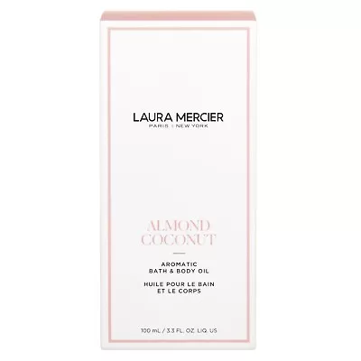 Laura Mercier Almond Coconut Aromatic Bath & Body Oil 100ml BNIB • £36