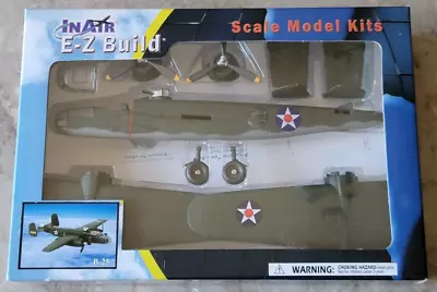 In Air E-Z Build Scale Model Kit WWII Military Bomber B-25 Mitchell • $20.99