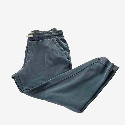 Marine Layer Fleece Jogger Sweatpants XL Mens Blue / Gray Thick Cotton Cuffed • $33.29