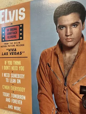 Elvis Presley: Viva Las Vegas CD Soundtrack RARE MGM Motion Picture FREE SHIP-T • $8.41