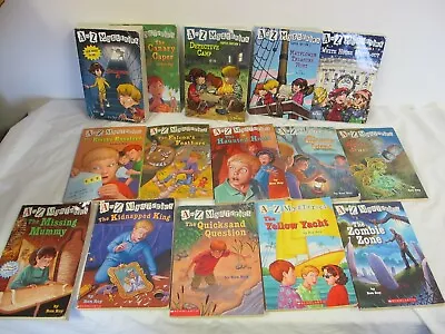 A To Z  Mysteries Books (15 ) Ron Roy Collection #1  Super Eiditon 2 & 3 • $19.95