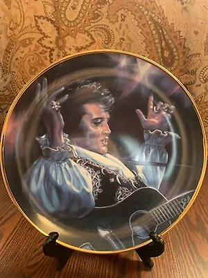 “Moody Blues” 7th In The Elvis Remembered Plate Collection By Susie Morton • $33