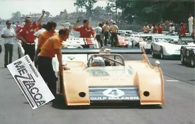 Peter Revson Gulf Mclaren M20 Grid 72 Watkins Glen Scca Can Am  • $16.72