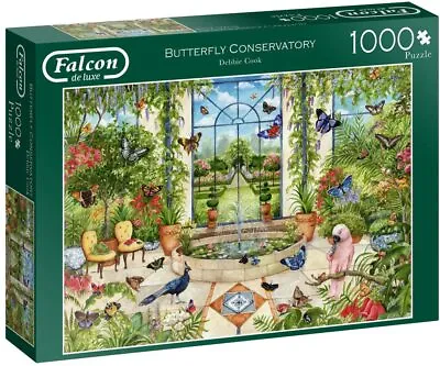 Jigsaw Puzzles 1000 Pieces - Butterfly Conservatory • £14.98