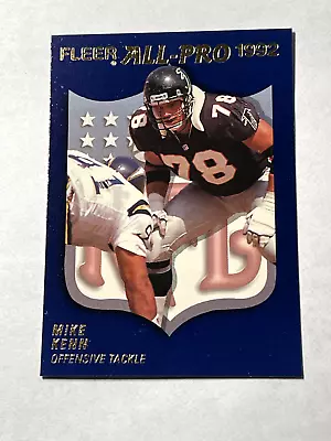 1992 Fleer All Pro Mike Kenn #2 • $0.99