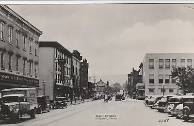 Postcard~main Street~leighton Pa~5 &10 • $4