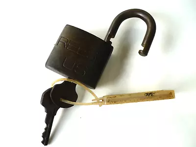 Vintage Reese Military Padlock With 2 Keys Foot Locker • $19.99