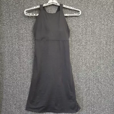 Patagonia Magnolia Spring Dress Womens Medium Gray Shelf Bra Cross Back 58366 • $15.99