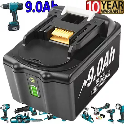 For Makita 9Ah 18V Battery 18 Volt LXT BL1830 BL1850B BL1860 LITHIUM BL1840 QUX • $49.96