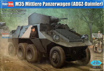 HBS83889 1:35 Hobby Boss M35 Mittlere Panzerwagen (ADGZ-Daimler) • $67.19