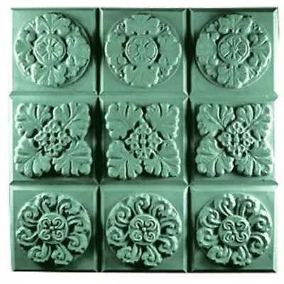 Gothic Florals Soap Mold Tray By Milky Way Molds - MW11 • $8.99