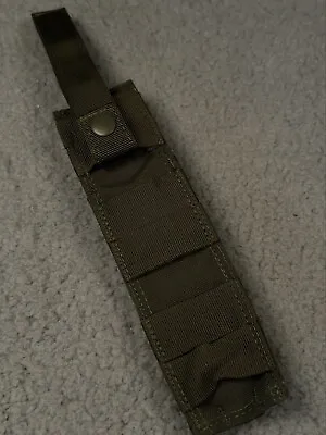 Molle Pouch OD Green Hook & Loop Snap Closure To Attach To Vest • $9.99