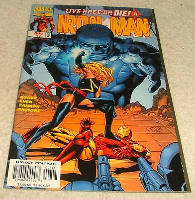 Marvel Comics Iron Man Heroes Return 1998 # 7 Vf+ • £2.50