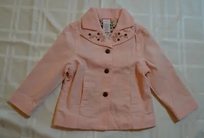 Gymboree FOX TROT Pink Corduroy Blazer Hunting Jacket Coat NWT 3 4 • $69