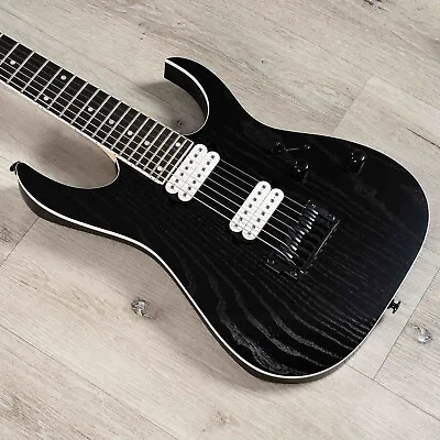 Ibanez RGR752AHBF RG Prestige 7-String Guitar Macassar Ebony Weathered Black • $1649.99