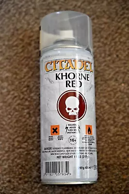 Citadel Colour  KHORNE RED  Spray (400 Ml) Games Workshop Primer Layer Paint • £14.25