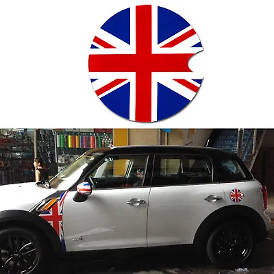 Union Jack UK Flag Vinyl Sticker Decal For Mini Cooper 2002-2018 Gas Cap Cover • $9.49