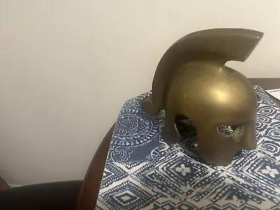 Vintage Roman Gladiator Helmet Brass • $85