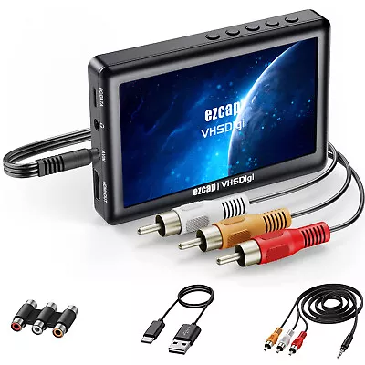 $65.73 • Buy VCR VHS Video To Digital Converter 3.0 Third Generation USB Capture Device E0R0