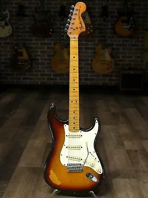 Fender 1973 Stratocaster 3 Tone Sunburst USA Vintage Electric Guitar Modified • $4967