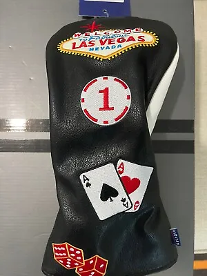 Las Vegas Driver Head Cover New! Very Cool! • $33.99