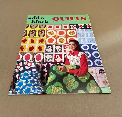 Vintage 70's Add A Block Quilts Pattern Booklet #131 • $4