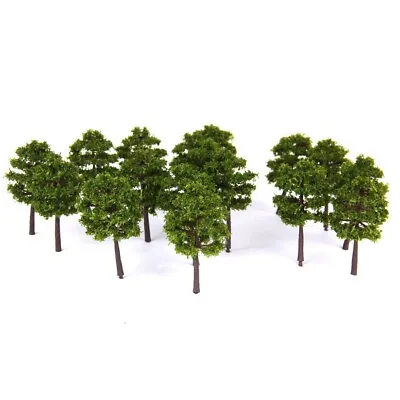 Handmade Deep Green Model Trees For N Gauge Railway Building Pack Of 40 1??250 • £8.15