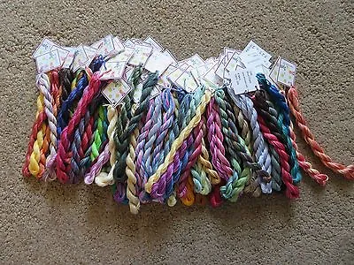 10% Off One Dinky Dyes Hand-dyed Silk Floss 131 Thru 299 • $4.50