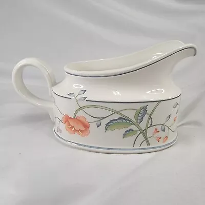 Villeroy & Boch Albertina Floral Gravy Boat 7x4  Ceramic Germany • $51.97