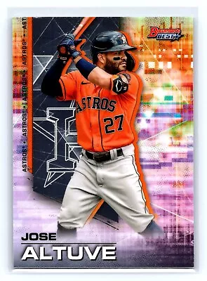 2021 Bowman's Best Jose Altuve 18 • $0.99