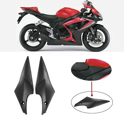 Black Gas Tank Side Fairing Panel Cover For Suzuki GSXR600 750 2006 2007 06 07 • $20.31