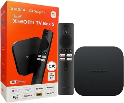 Xiaomi TV Box S 2nd Gen - 4K Ultra HD Streaming Media Player • $44.99