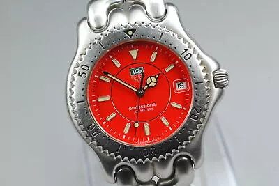 Vintage [MINT] TAG Heuer S/el Professional 200 WG111C Quartz Watch From JAPAN • $888.88