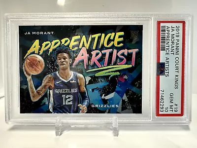 Ja Morant RC 2019-20 Court Kings Apprentice Artist Rookie PSA 10 Gem Mint • $99