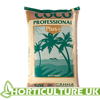 £21.95 • Buy Canna Coco Professional Plus 50 Litres Coco Medium Soil Media Coir FREE DELIVERY