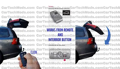 $29.99 • Buy V70 Tail Upgrade Module - Boot Lid Remote CLOSE Volvo V70/XC70