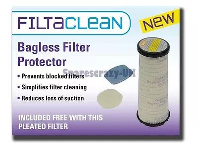 Hepa Filter Fits VAX POWER PET 3 4 5 6 5 PERFORMANCE PET U90-PF-P-T +Filtaclean • £6.86