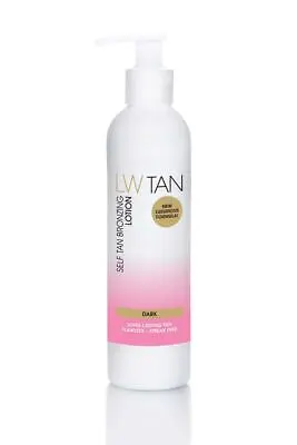 LW TAN DARK Self Tanning Bronzing Lotion 250ml Bottle • £19.99