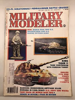 MILITARY MODELER MAGAZINE MAY 1981 - Volume 8 No.5 • $18.31