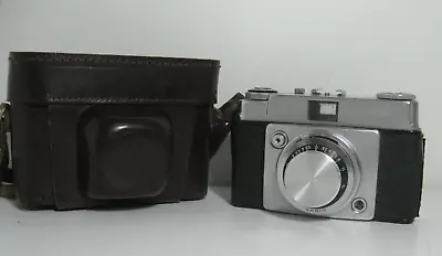 Ilford Sportsman 35mm Camera  - Dacora 1:2.8 45mm Lens & Leather Case • £8.50