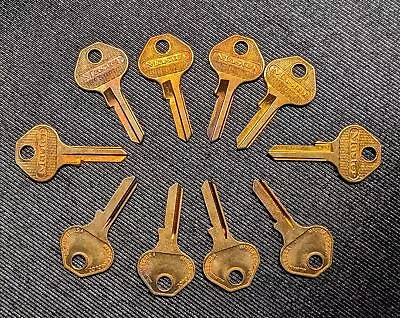 10x Master Lock Co 17 K Key Blanks Vintage Master Padlock Uncut New Old Stock • $12.95