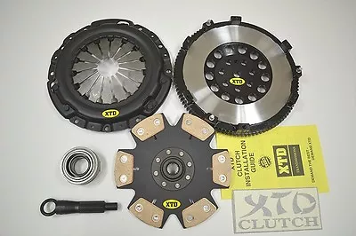 Xtd Stage 4 Race Clutch & X-lite Flywheel Kit 90-92 Eclipse Talon Gsx Awd  • $289