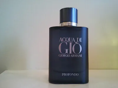 Giorgio Armani Acqua Di Gio Profondo Pour Homme 75ml Edp Men Perfume Fragrance • $149.95
