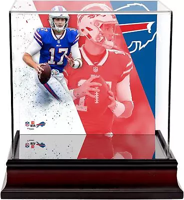 Josh Allen Buffalo Bills Deluxe Mini Helmet Case Fanatics Authentic Certified • $44.99