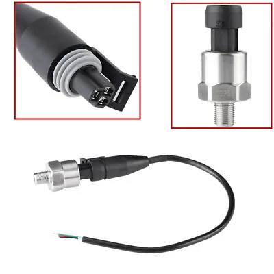 5V Car Oil Fuel Pressure Sensor Sender 0-100PSi Working Range Quality Metal Case • $23.30