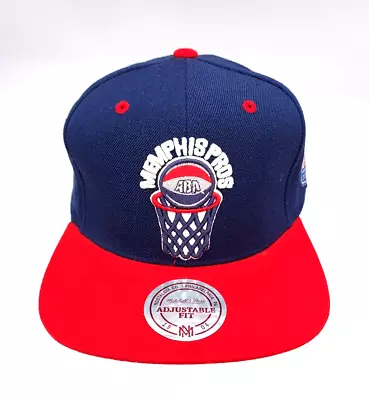 Mitchell & Ness Memphis Pros ABA Team Embroidered Script Snapback • $29